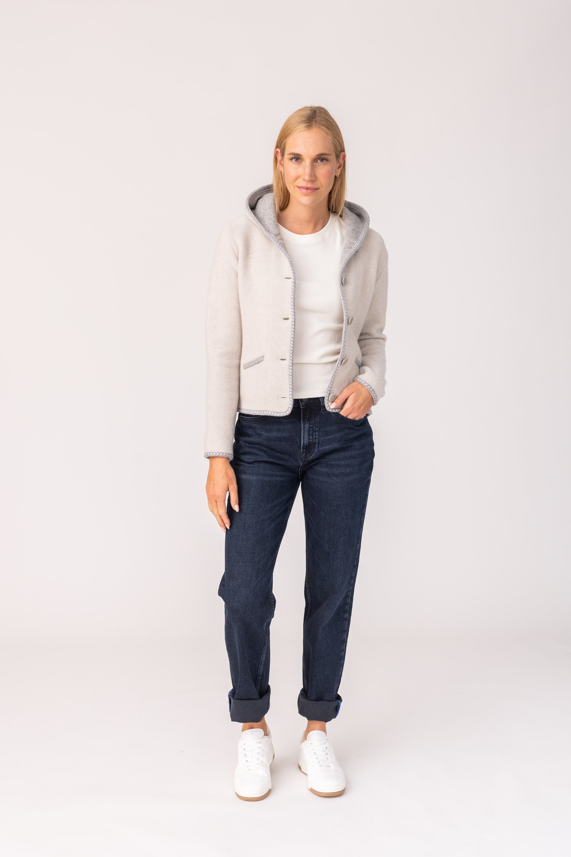 Damen Strickjacke Malwine