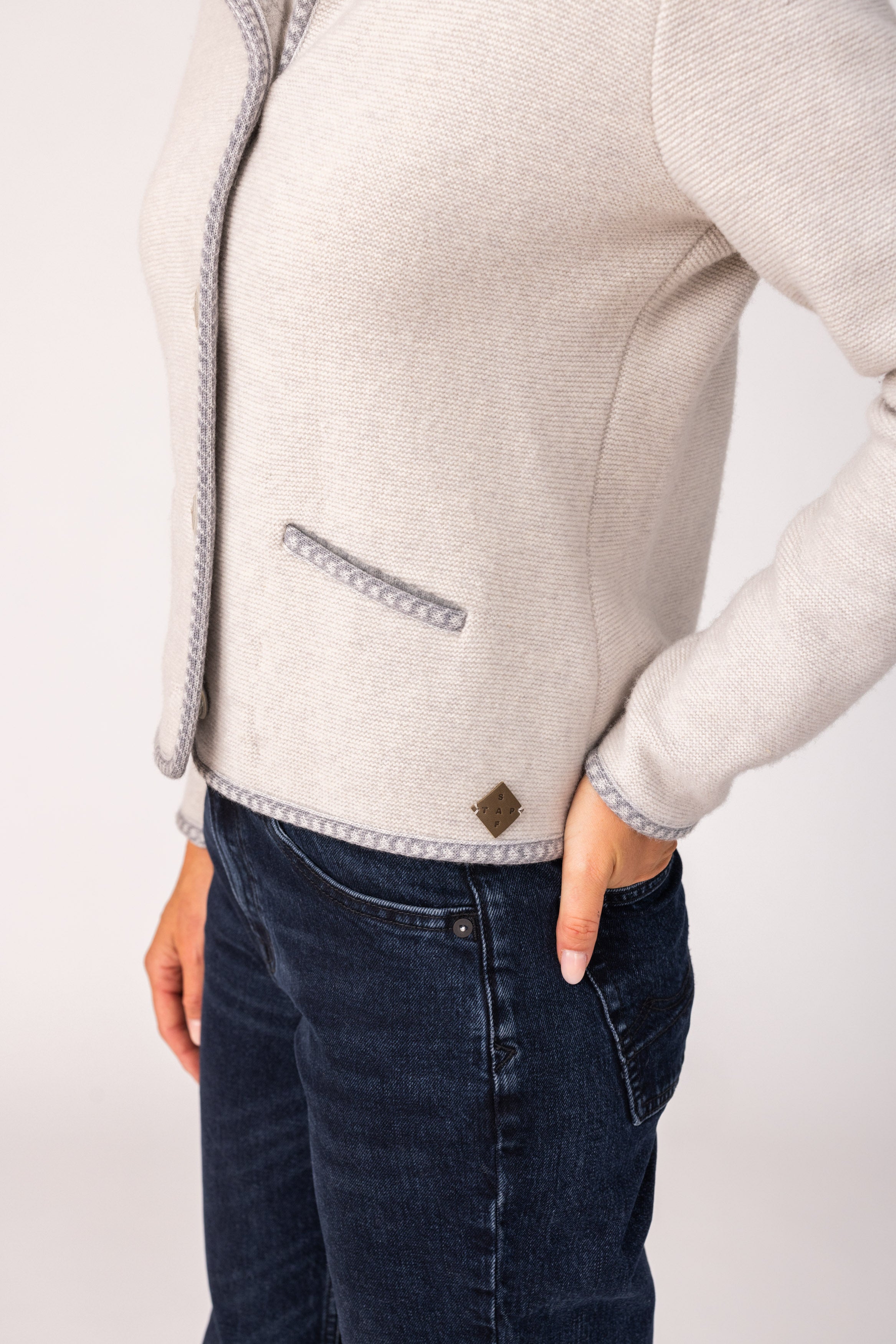 Damen Strickjacke Malwine