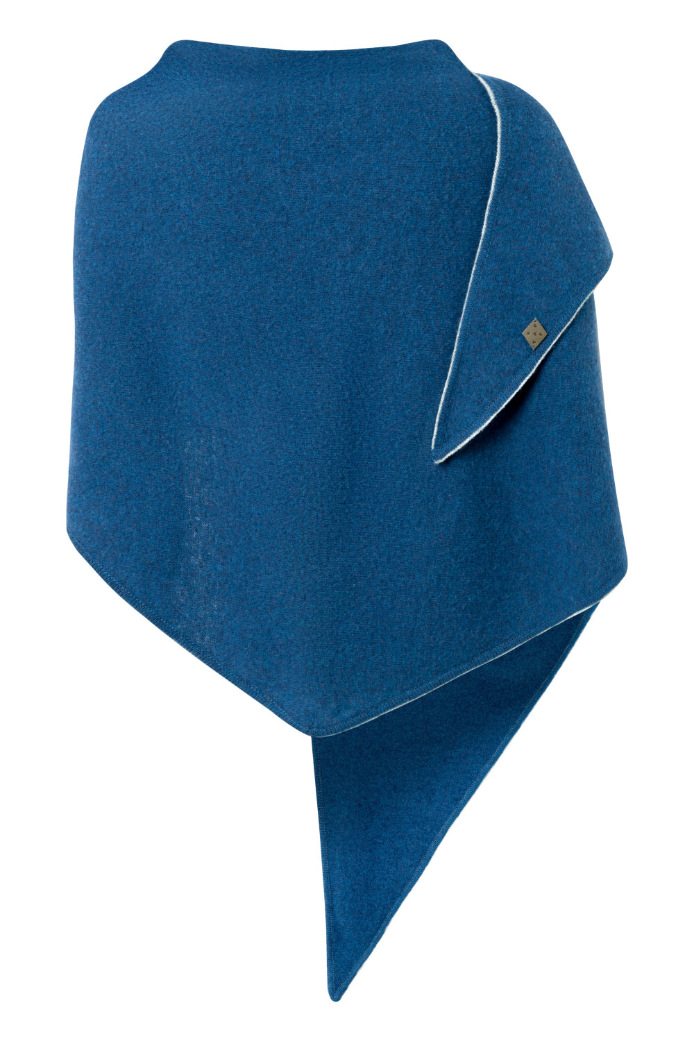 Stapf Women Scarf Bibi – 100% virgin wool, sustainable – blue - 88793903- 655