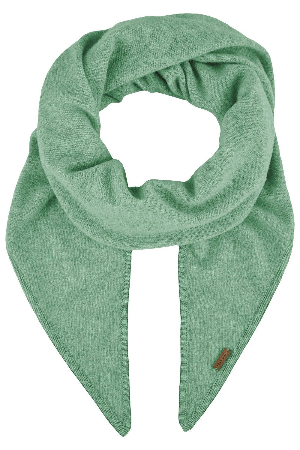 Stapf Women Scarf Bibi – 100% virgin wool, sustainable – jade - 99193903-775