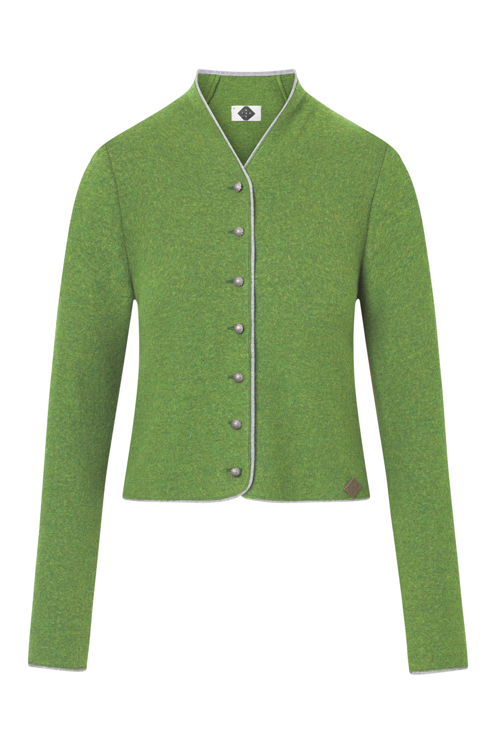 Stapf Damen Trachtenjacke BRUNA – 50% Merinowolle, 50% Bio-Baumwolle, warm und nachhaltig – grün – 88724803-706