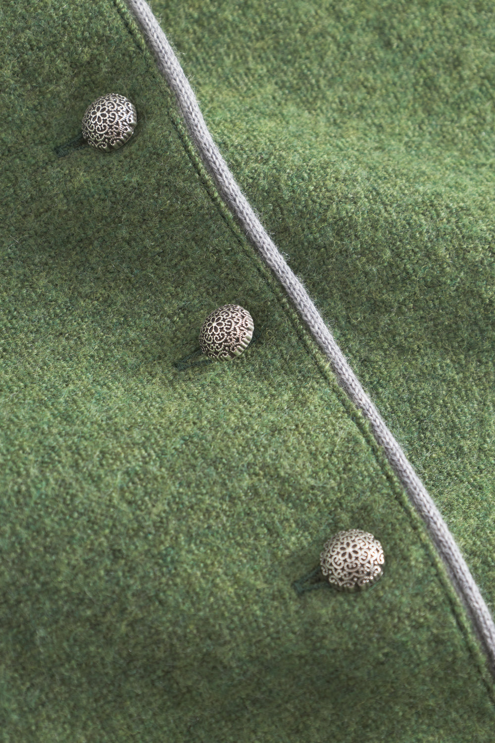 Stapf Damen Trachtenjacke BRUNA – 50% Merinowolle, 50% Bio-Baumwolle, warm und nachhaltig – grün – 88724803-776