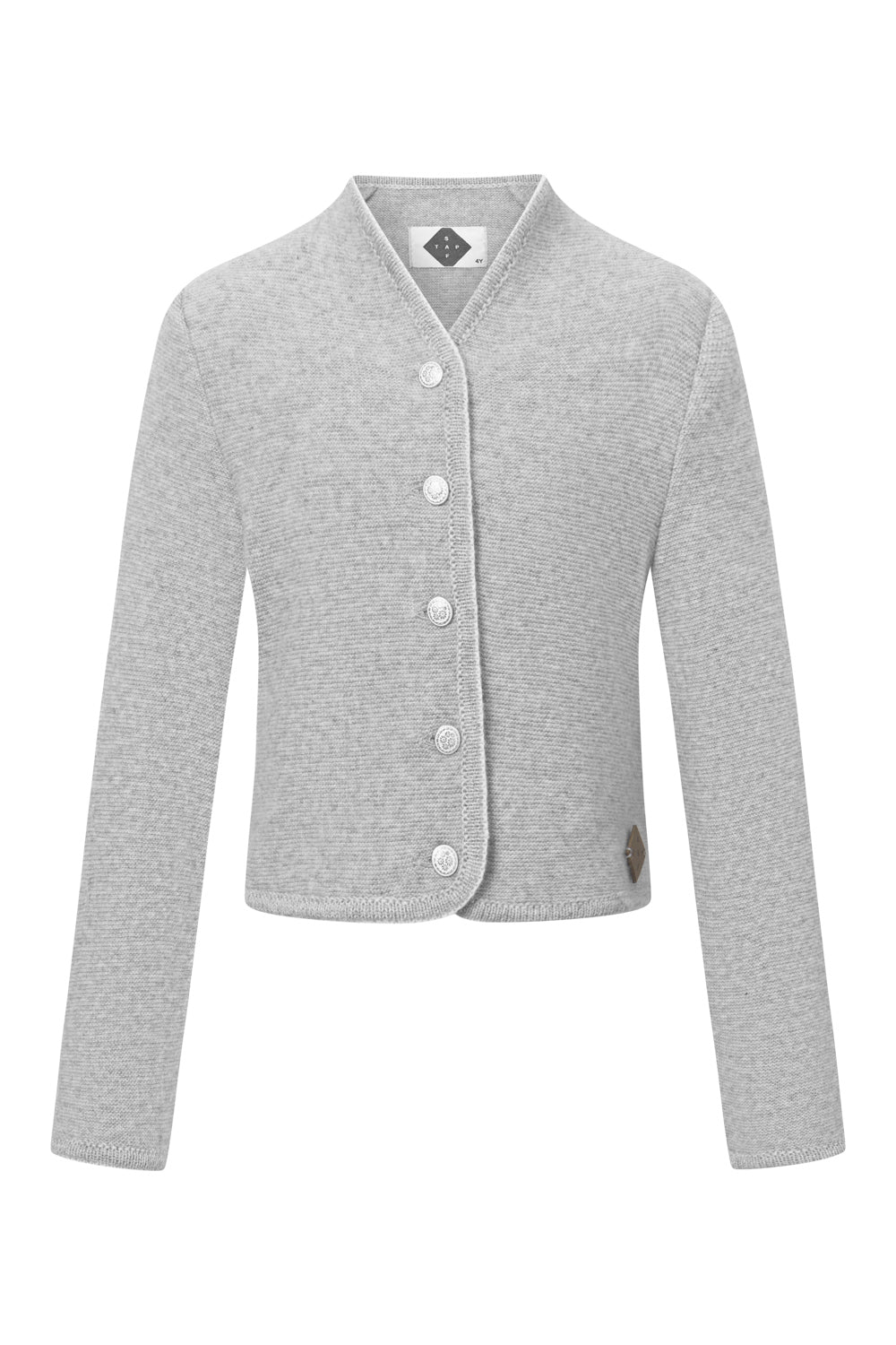 Children's knitted cardigan Daberspitze