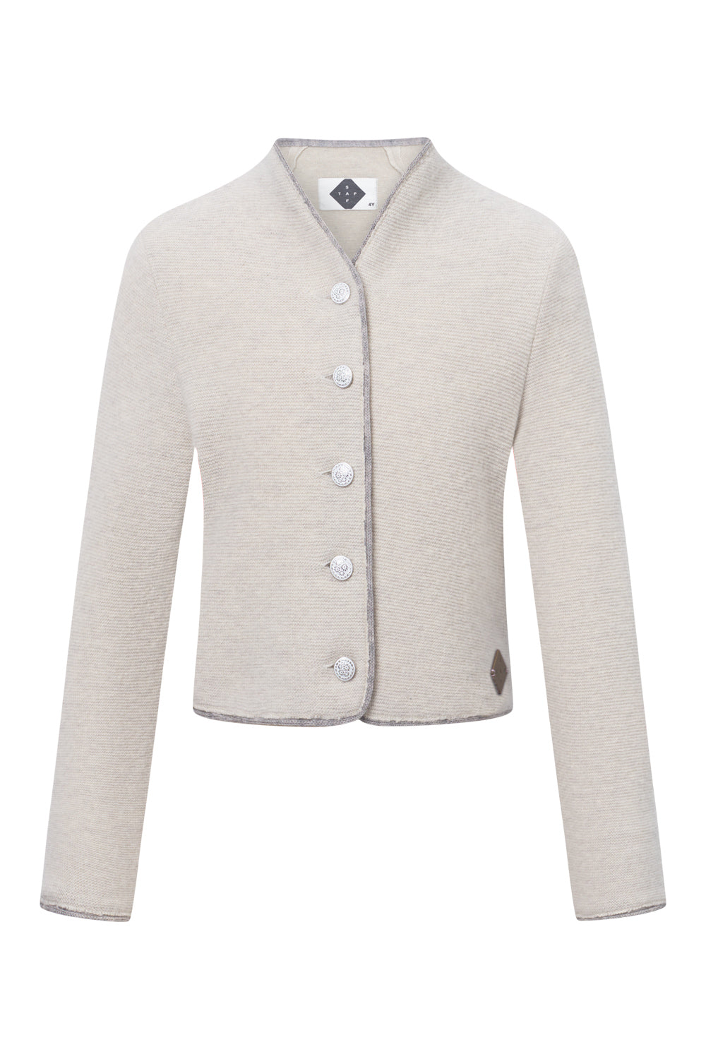 Children's knitted cardigan Daberspitze