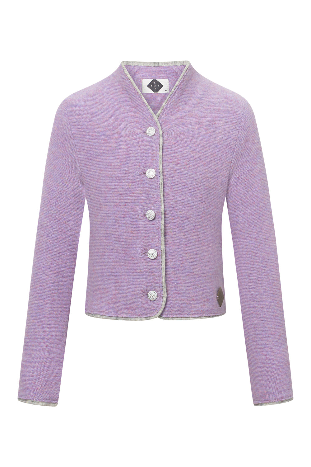 Children's knitted cardigan Daberspitze