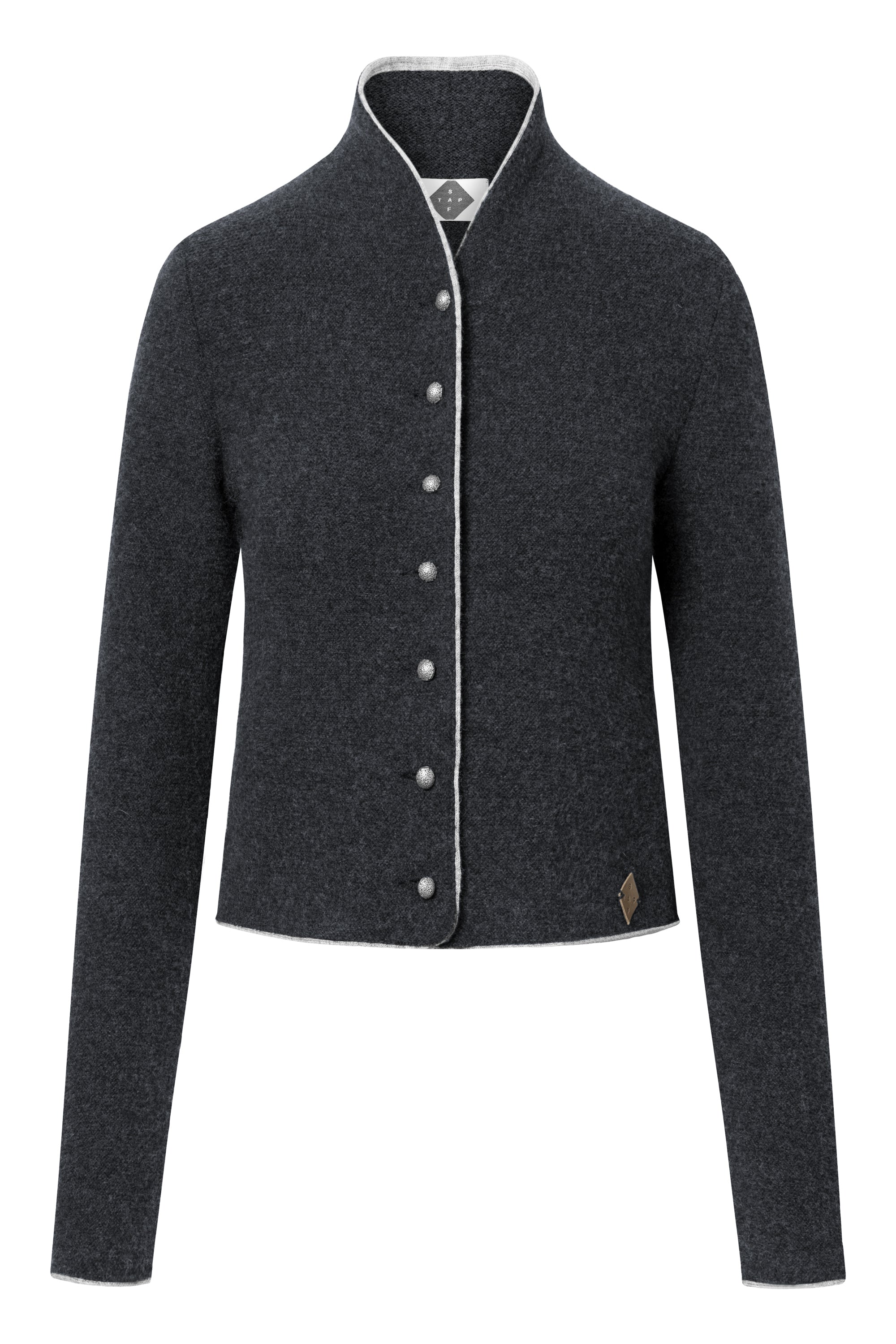 Damen Strickjacke Dorika #Farbe_900 - steinkohle