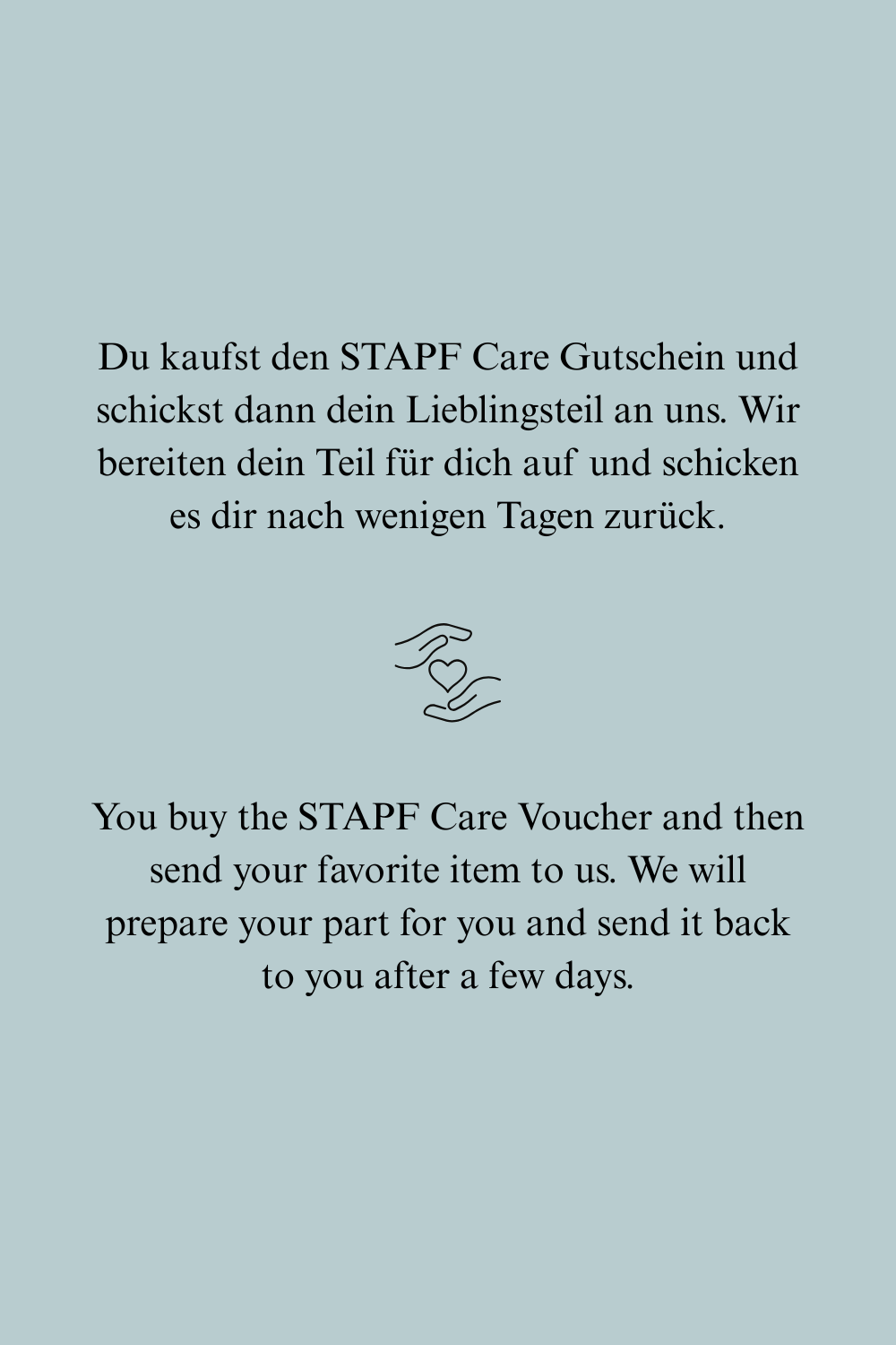 Stapf Care Gutschein