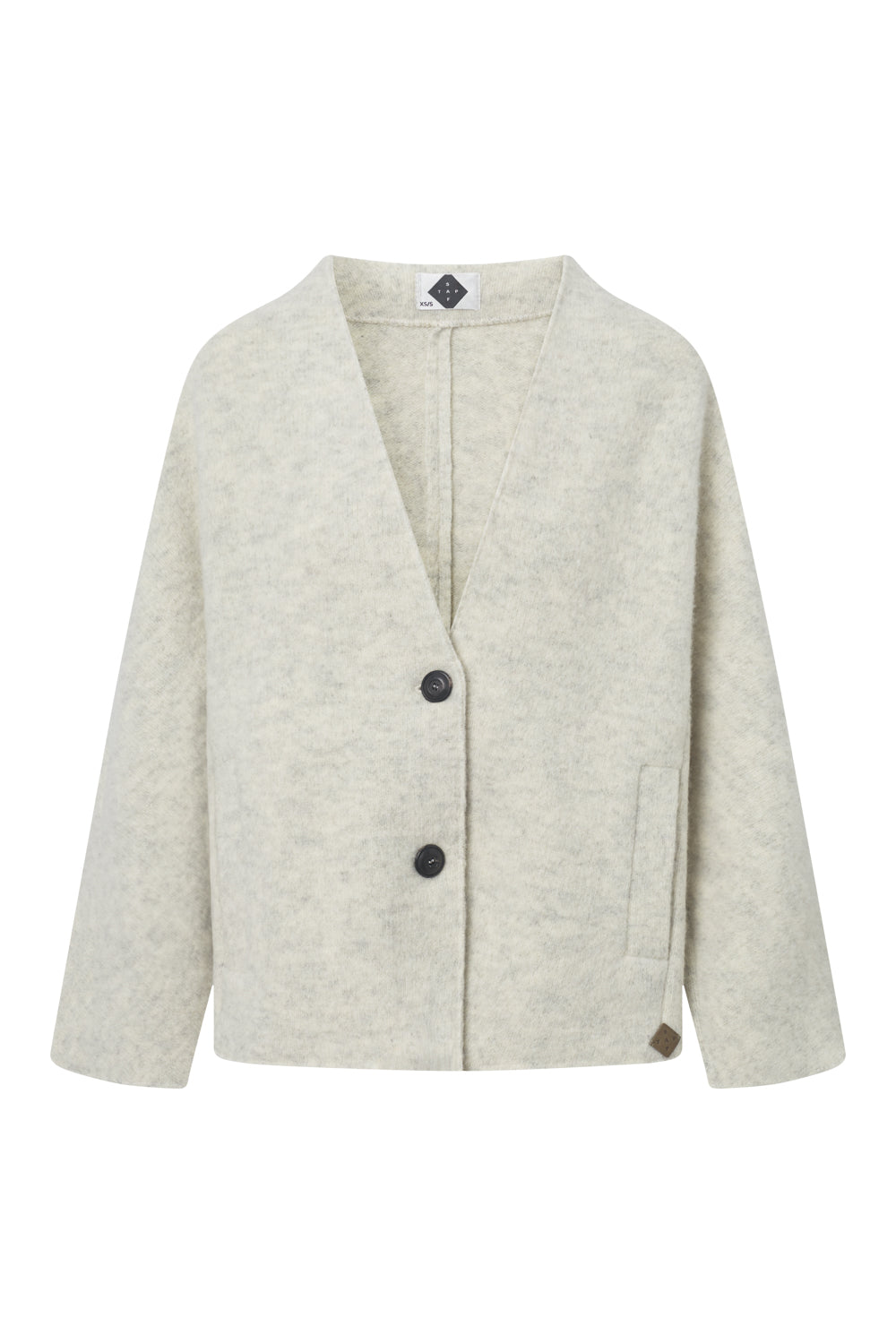 Damen Jacke Jule - 50721010 - 111 - Lammwolle - Natürlich Nachhaltig - Ecrú