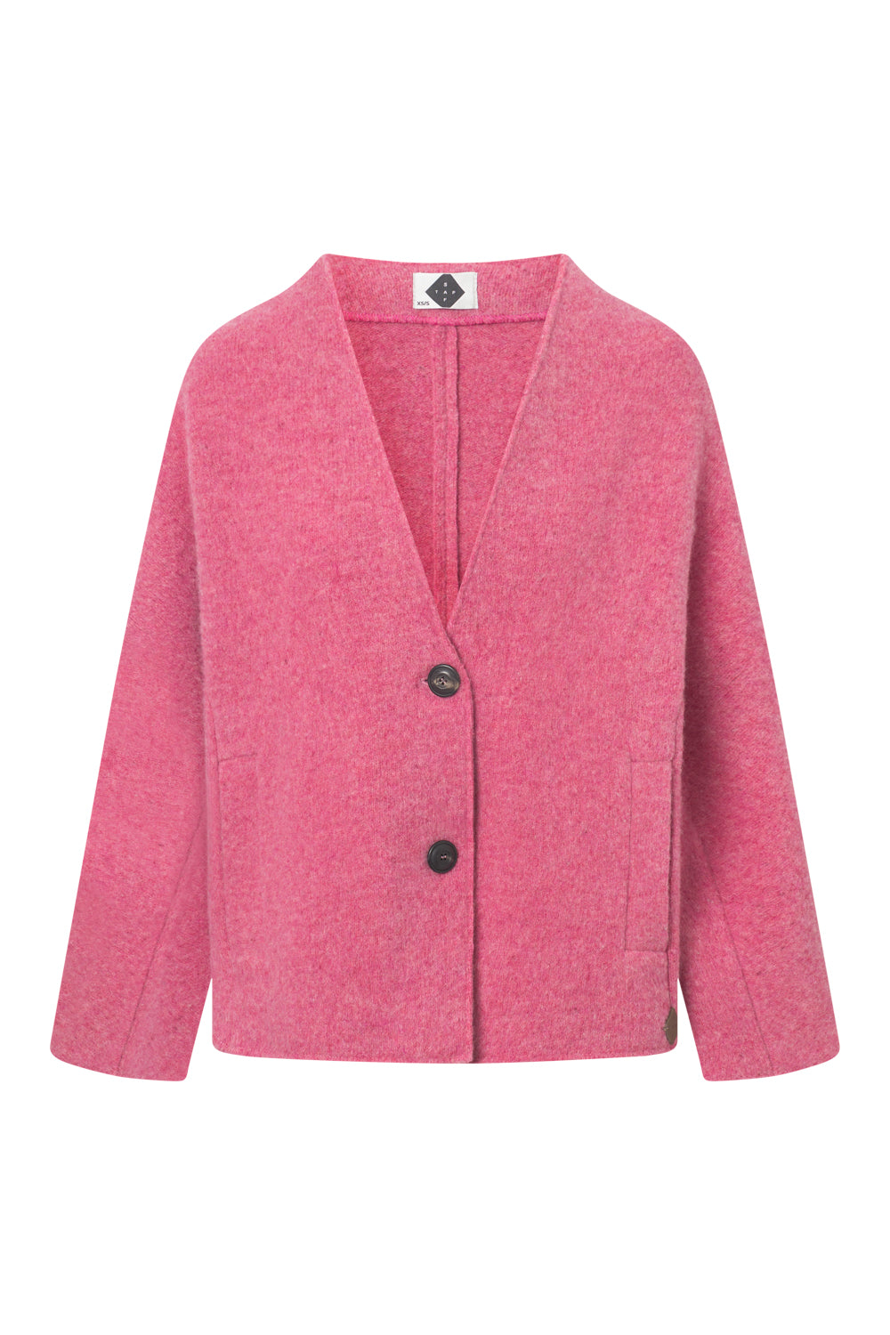 Damen Jacke Jule - 50721010 - 451 - Lammwolle - Natürlich Nachhaltig - Pink