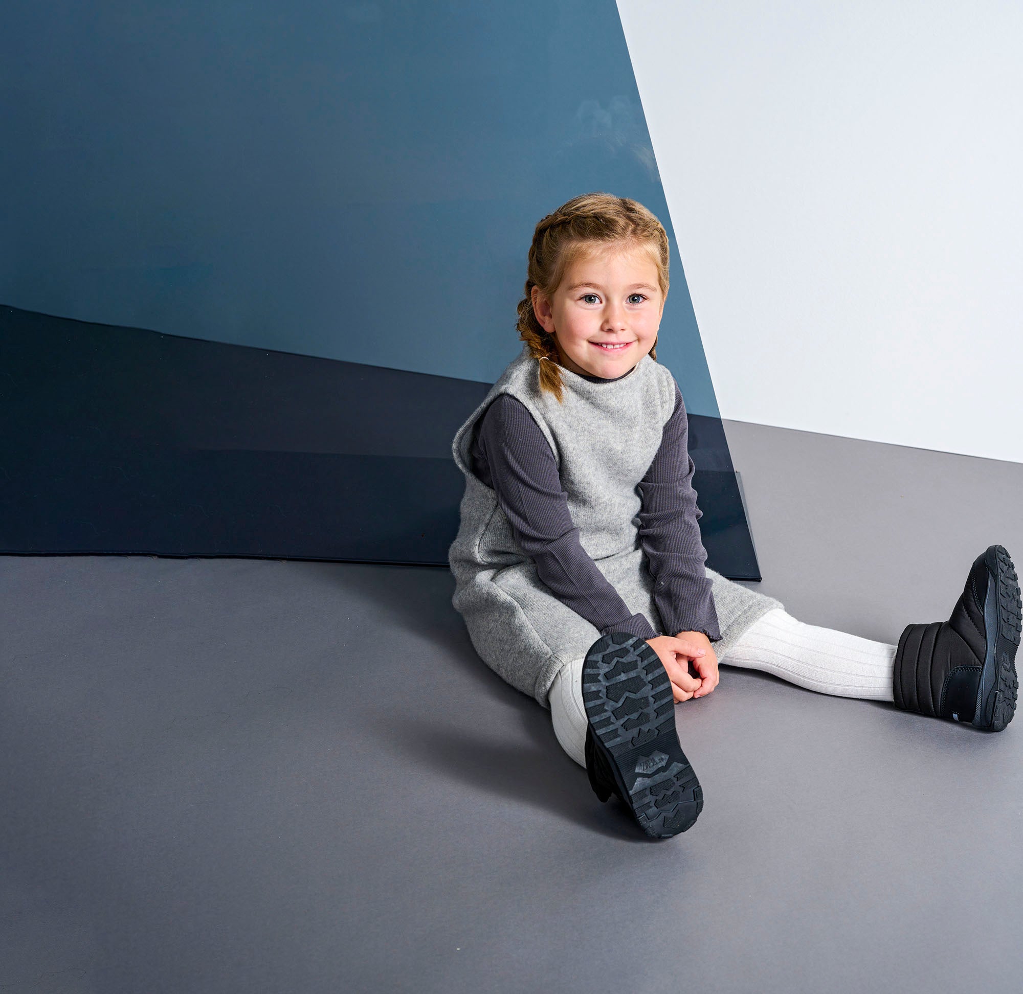 Kinder Kleid Bärenkopf