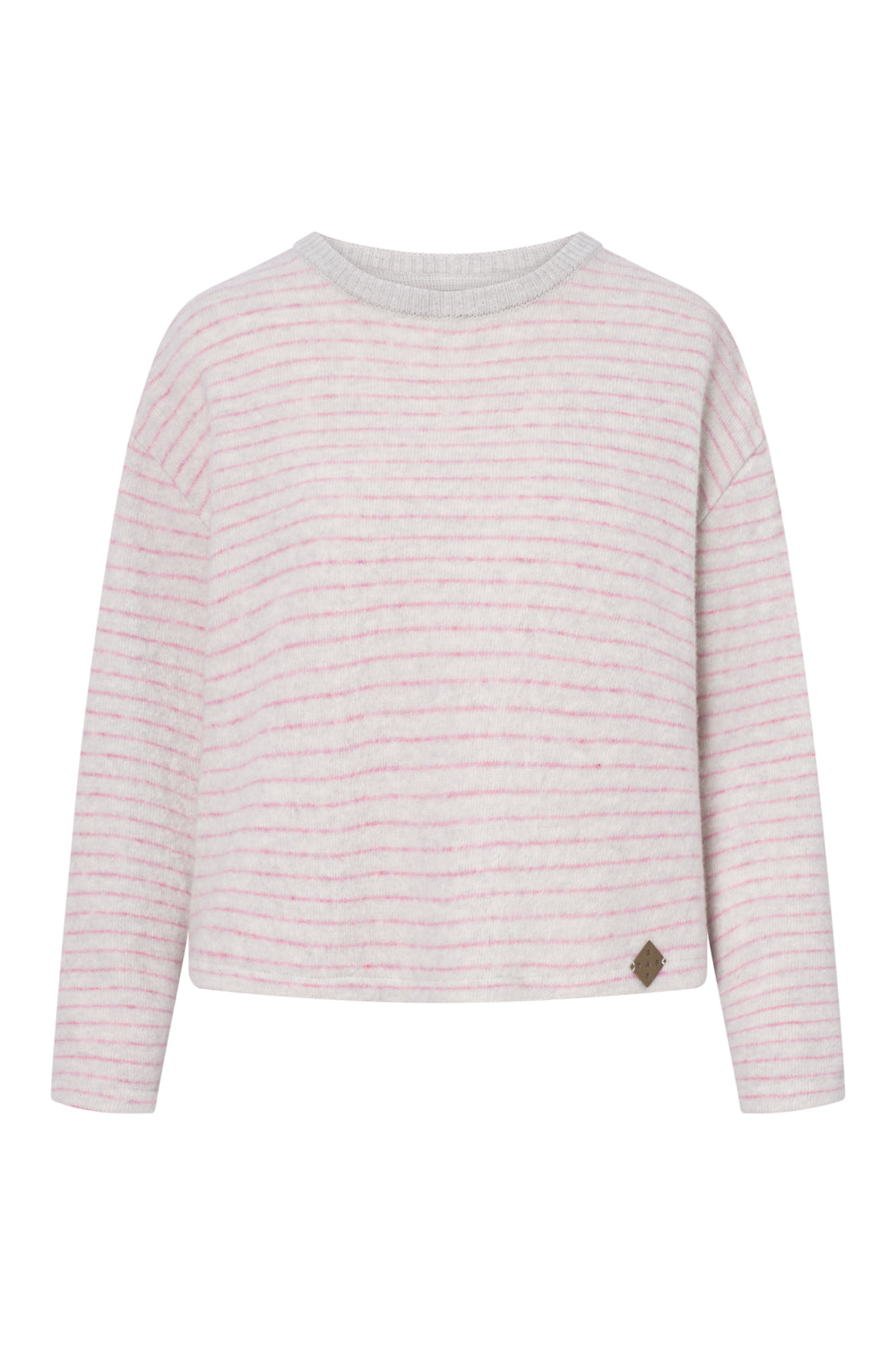 Women Pullover - Nea-50763500-1604 - white - 50% cotton & 50% lambswool - naturally sustainable