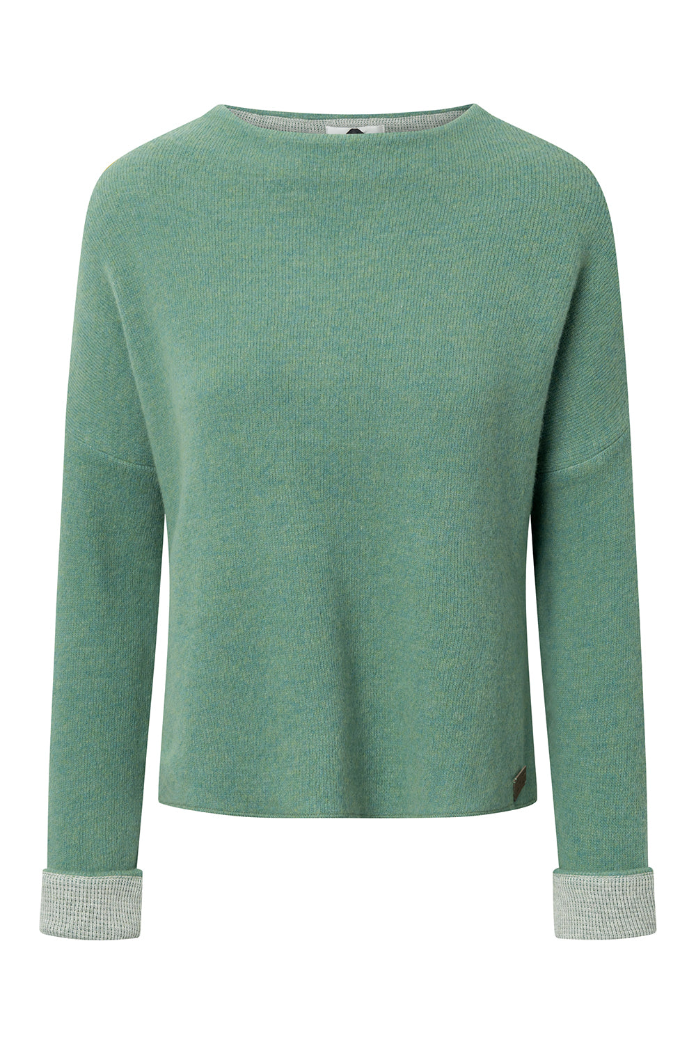Damen Pullover Nicoletta – Boxy Fit, Doubleface-Walk aus 50% Lammwolle & 50% GOTS-zertifizierter Baumwolle-88760300-775