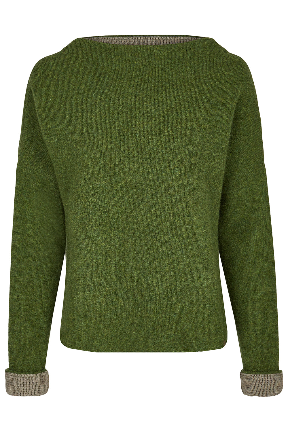 Damen Pullover Nicoletta – Boxy Fit, Doubleface-Walk aus 50% Lammwolle & 50% GOTS-zertifizierter Baumwolle-88760300-776