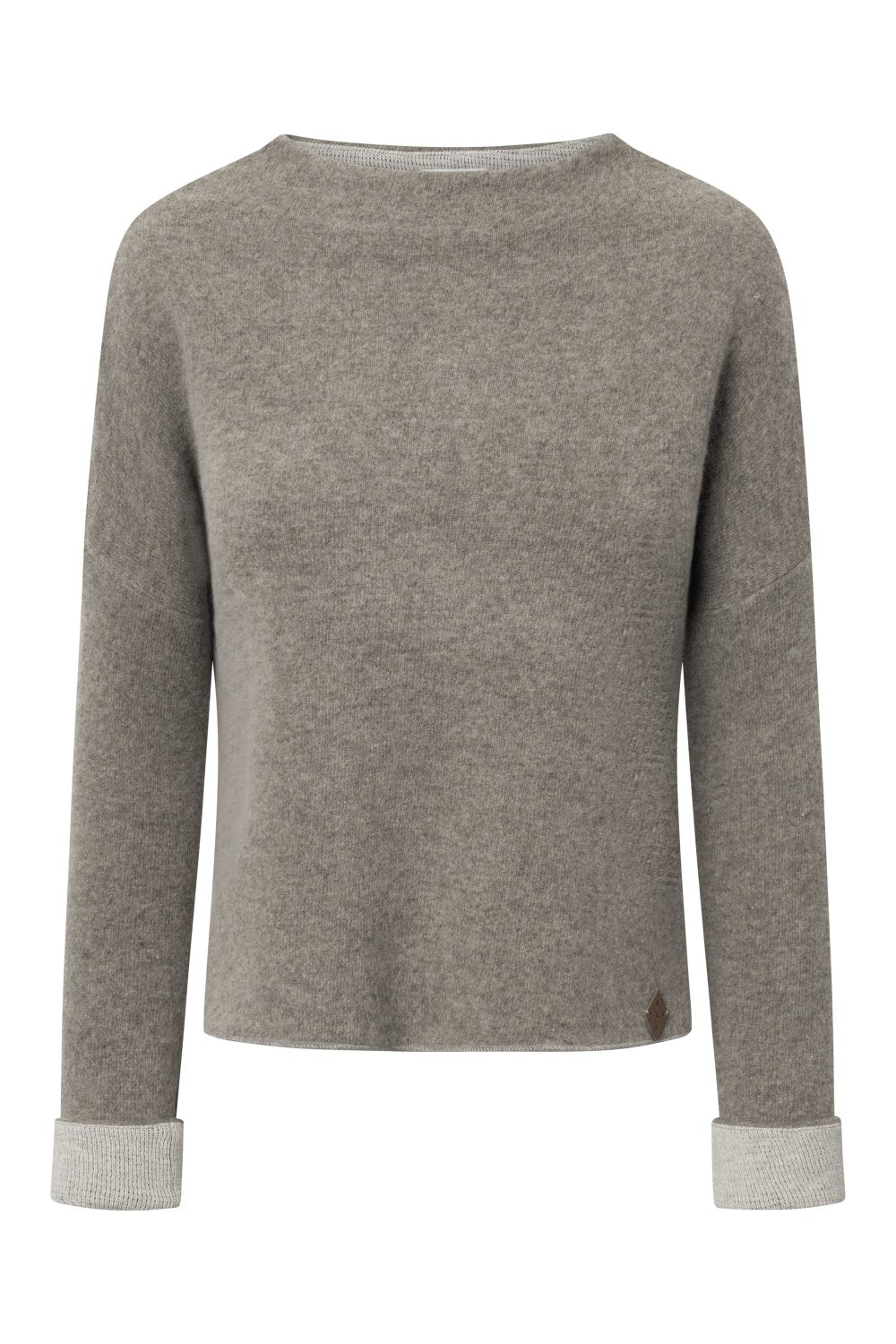 Damen Pullover Nicoletta – Boxy Fit, Doubleface-Walk aus 50% Lammwolle & 50% GOTS-zertifizierter Baumwolle-88760300-816