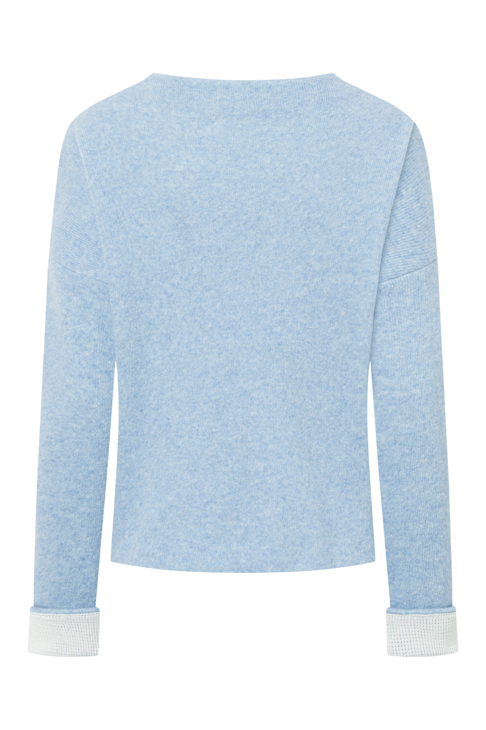 Damen Pullover Nicoletta – Boxy Fit, Doubleface-Walk aus 50% Lammwolle & 50% GOTS-zertifizierter Baumwolle-88760300-604