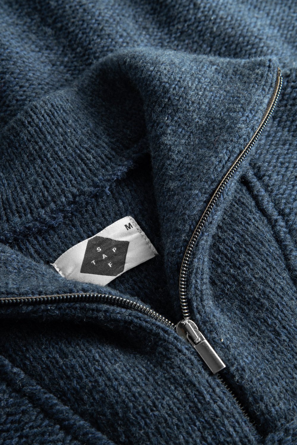 Mens Pullover Nikolai - 50% virgin wool & 50% cotton , naturally sustainable, Comfy and warm Pullover - Blue - 88868000 - 600