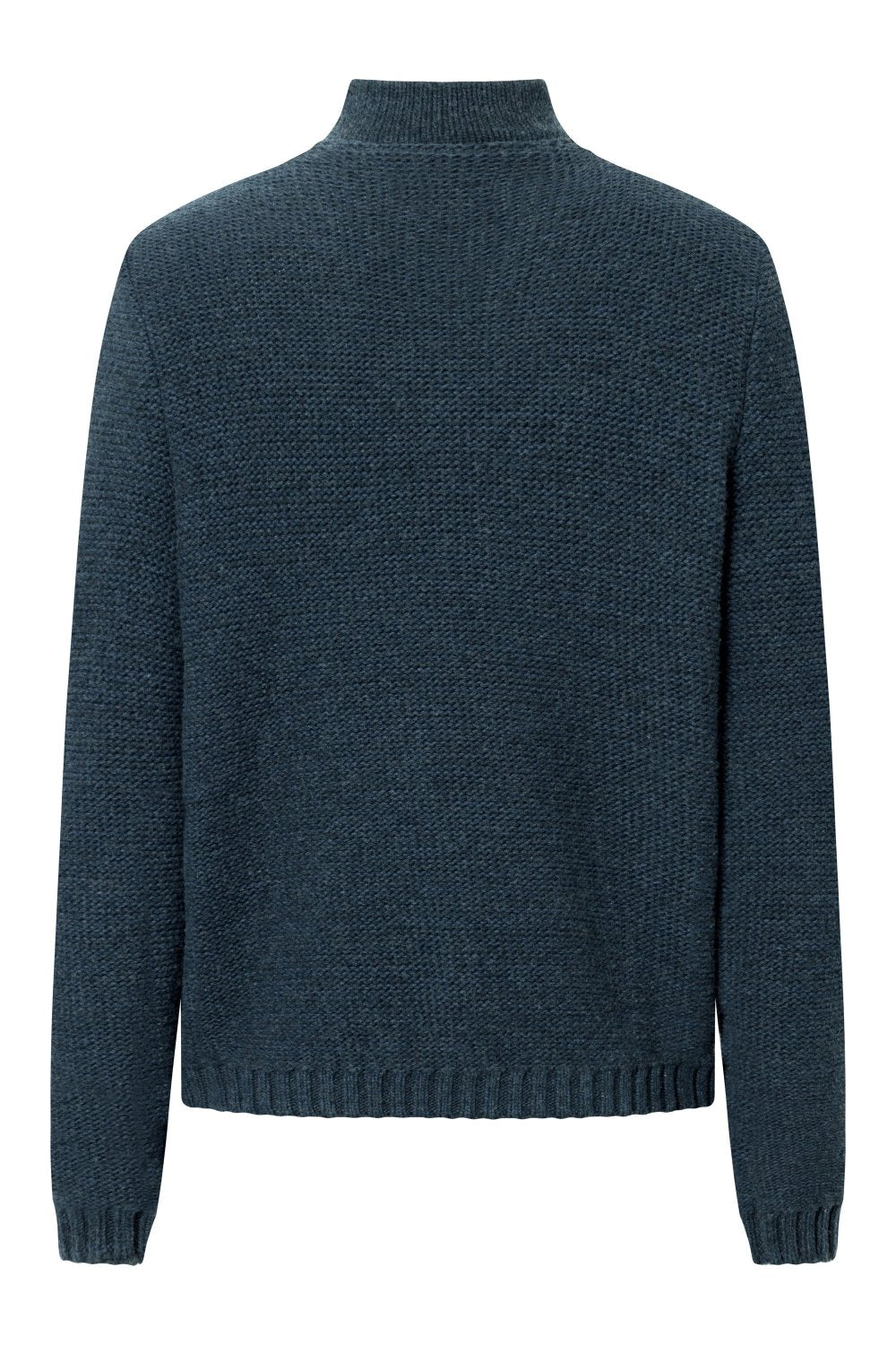 Mens Pullover Nikolai - 50% virgin wool & 50% cotton , naturally sustainable, Comfy and warm Pullover - Blue - 88868000 - 600