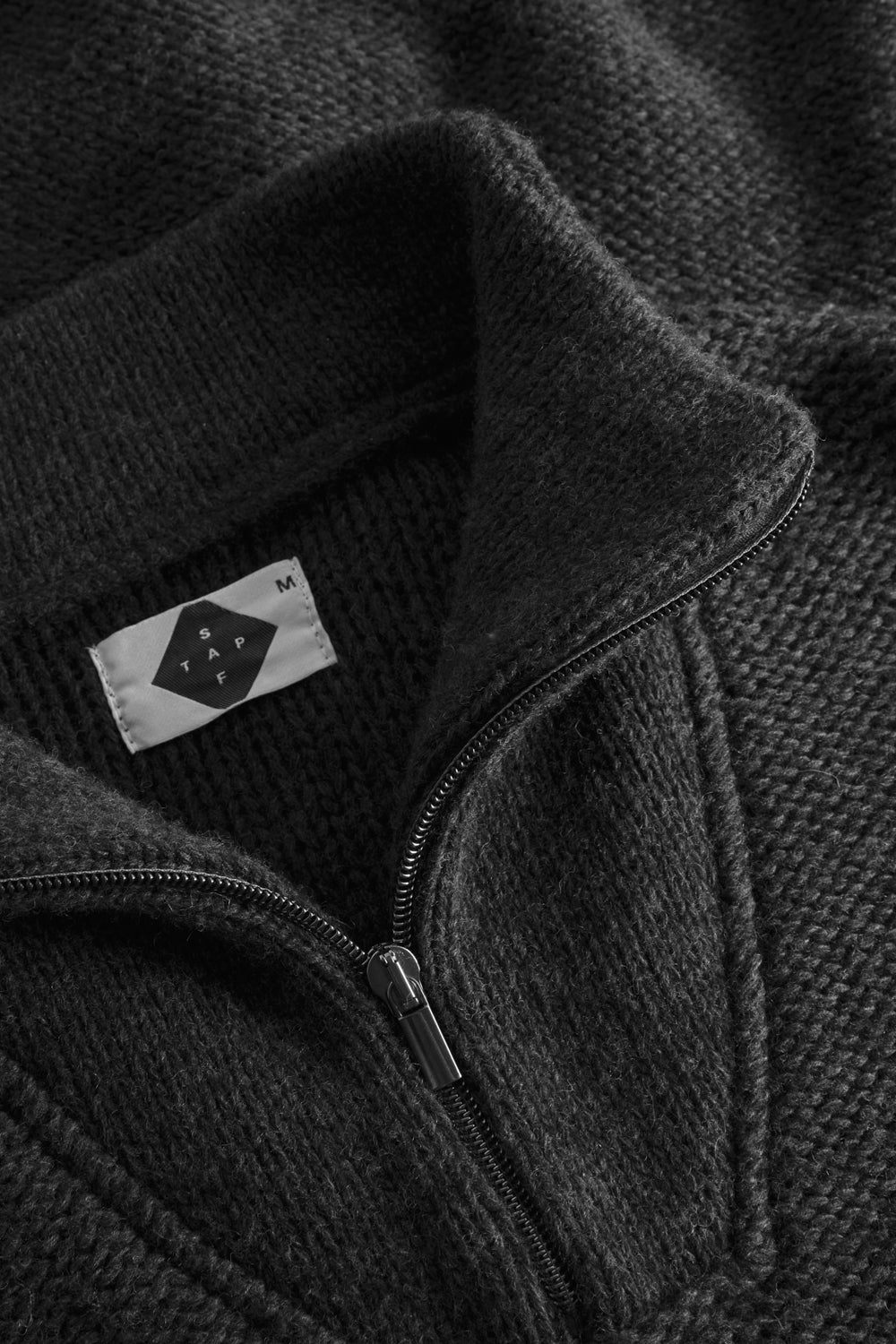 Mens Pullover Nikolai - 50% virgin wool & 50% cotton , naturally sustainable, Comfy and warm Pullover - Dark Grey - 88868000 - 990