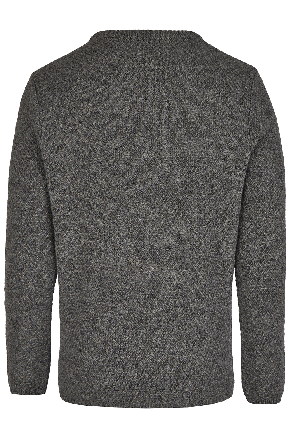 Mens Pullover Norwin - 100% virgin wool , naturally sustainable, warm and comfy Pullover - Grey - 88861900 - 200