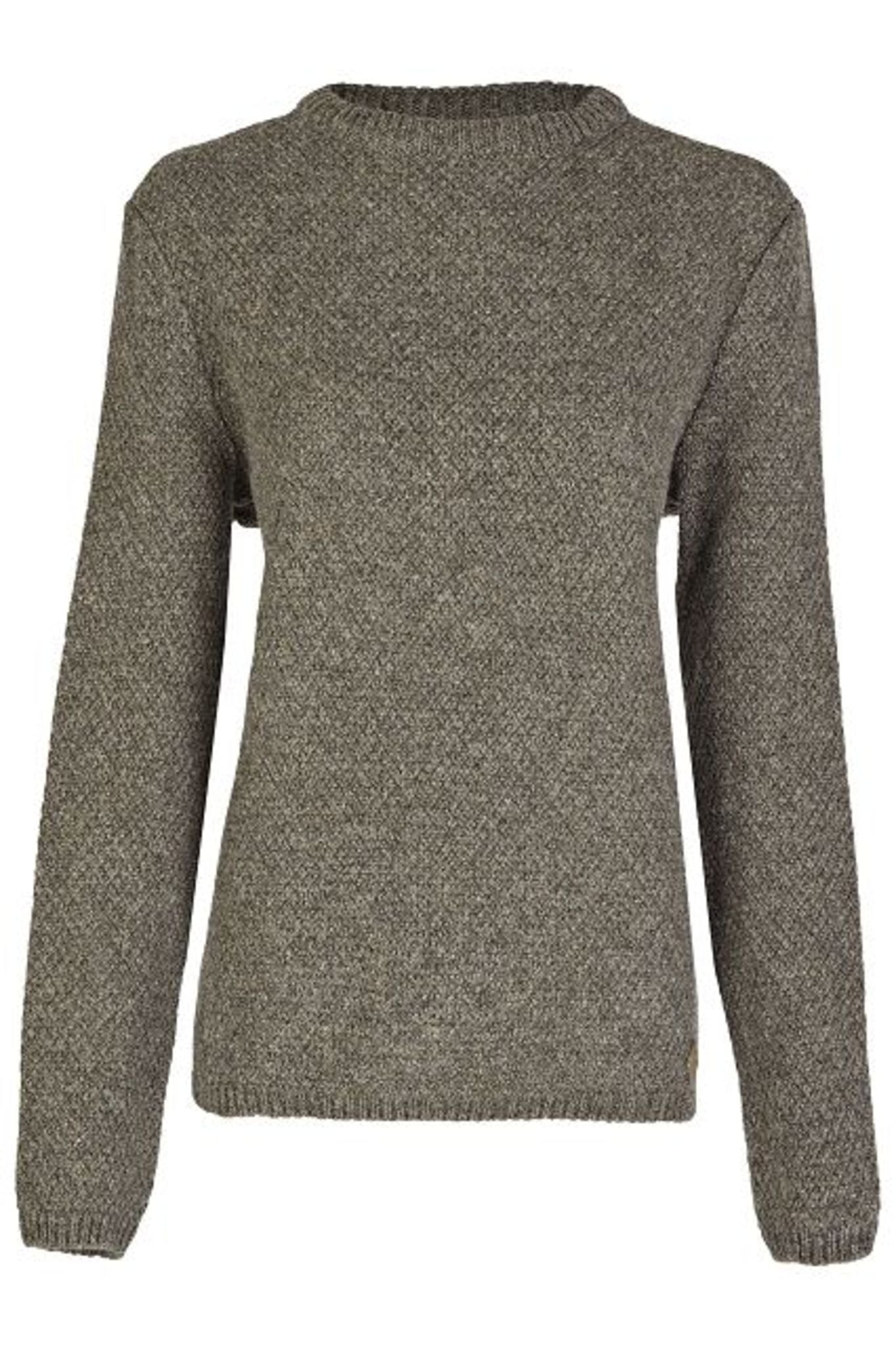 Mens Pullover Norwin - 100% virgin wool , naturally sustainable, warm and comfy Pullover - Grey - 88861900 - 205