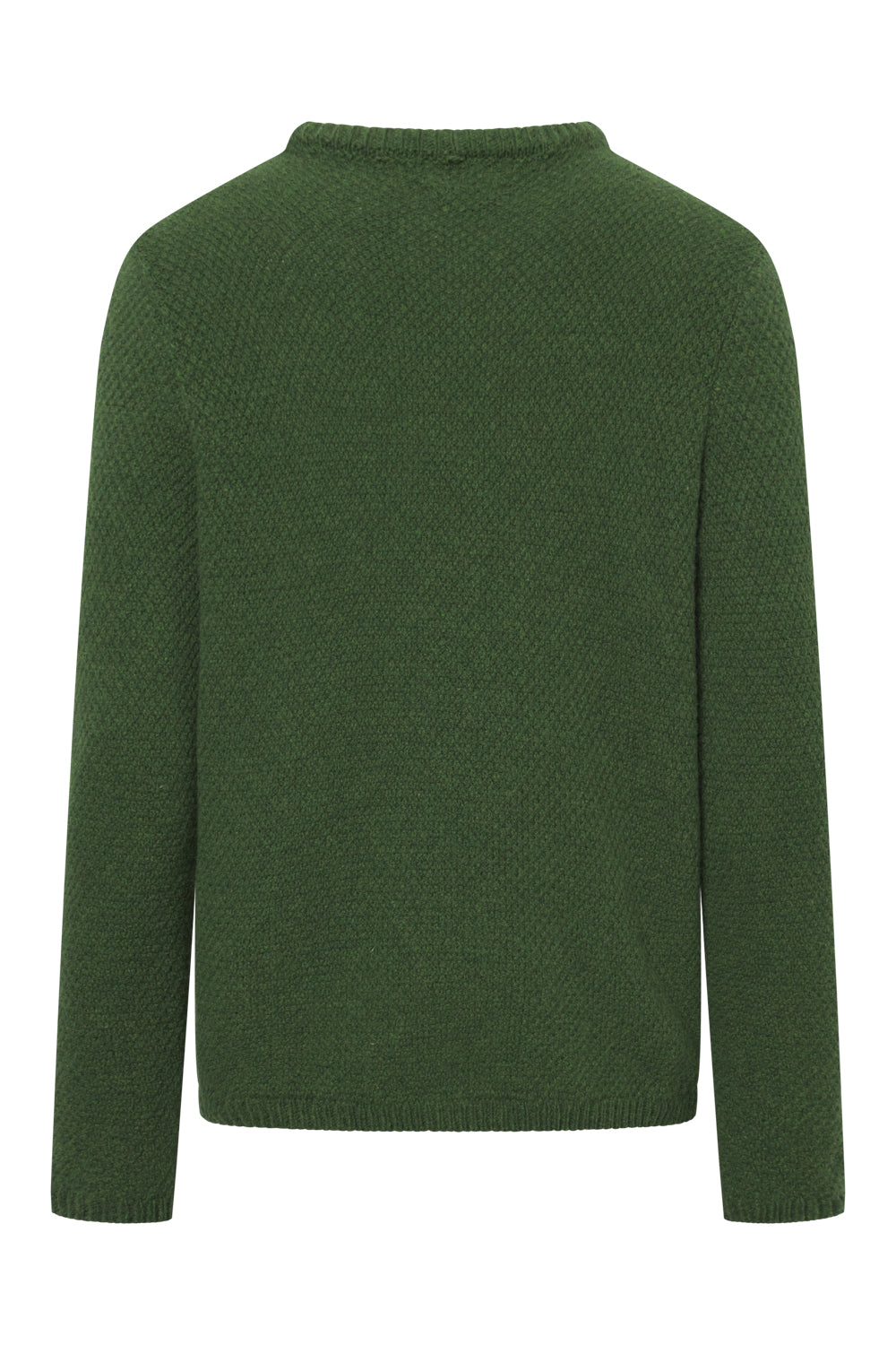 Mens Pullover Norwin - 100% virgin wool , naturally sustainable, warm and comfy Pullover - Green - 88861900-701