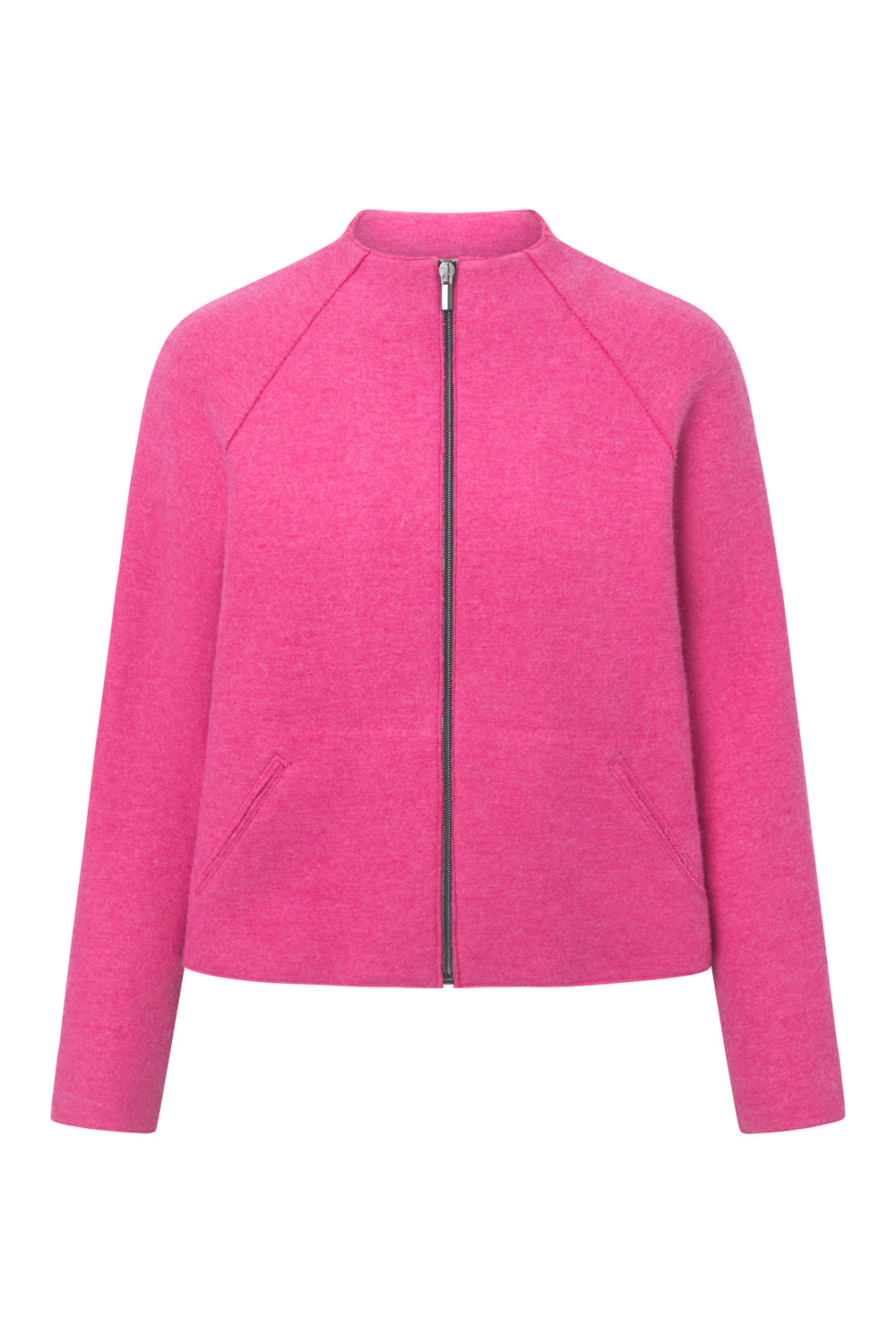 Womens Jacket Sissi - 50% virgin wool & 50% cotton, naturally sustainable, sportive Jacket - Pink - 51724818 - 404