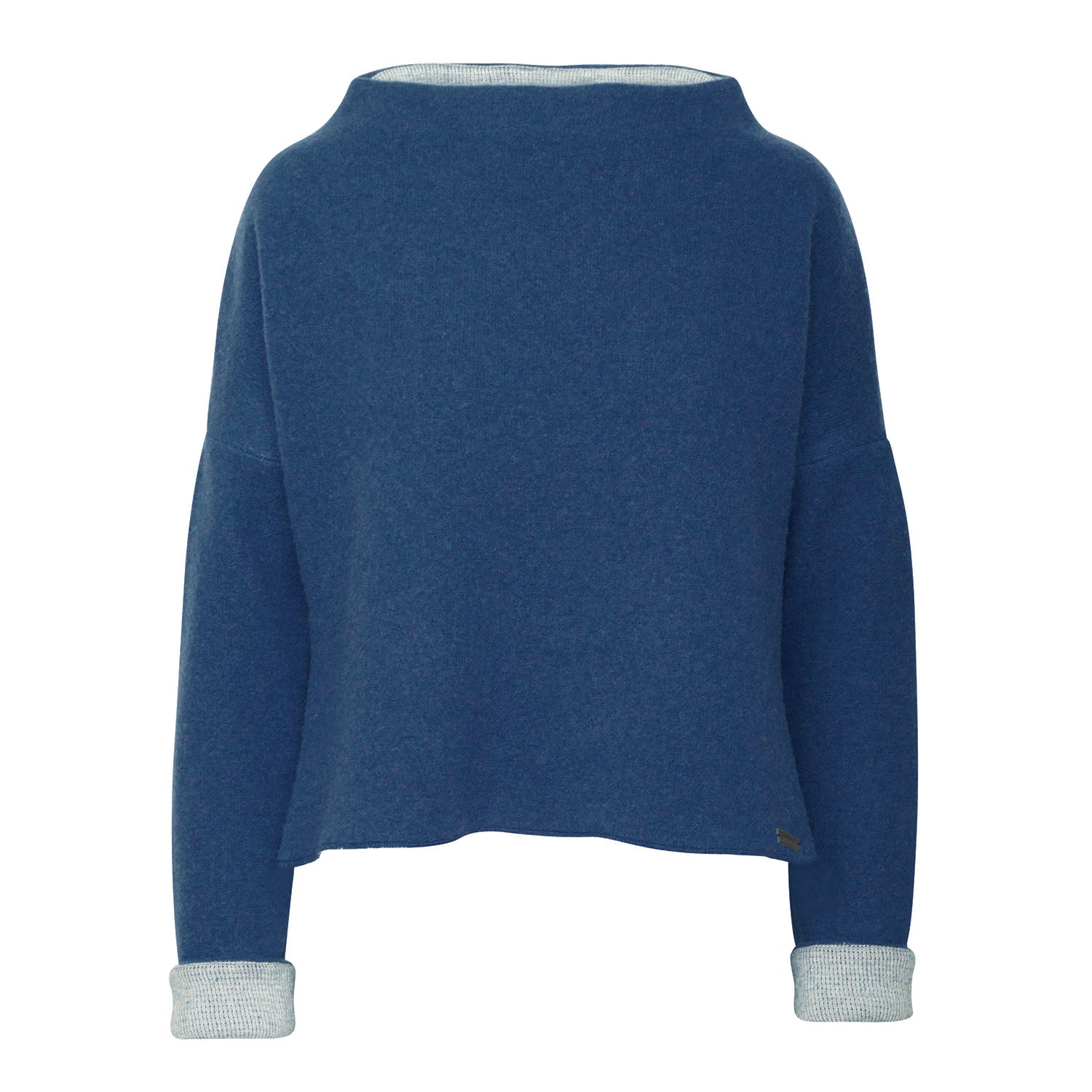 Damen Pullover Nicoletta – Boxy Fit, Doubleface-Walk aus 50% Lammwolle & 50% GOTS-zertifizierter Baumwolle-88760300-655