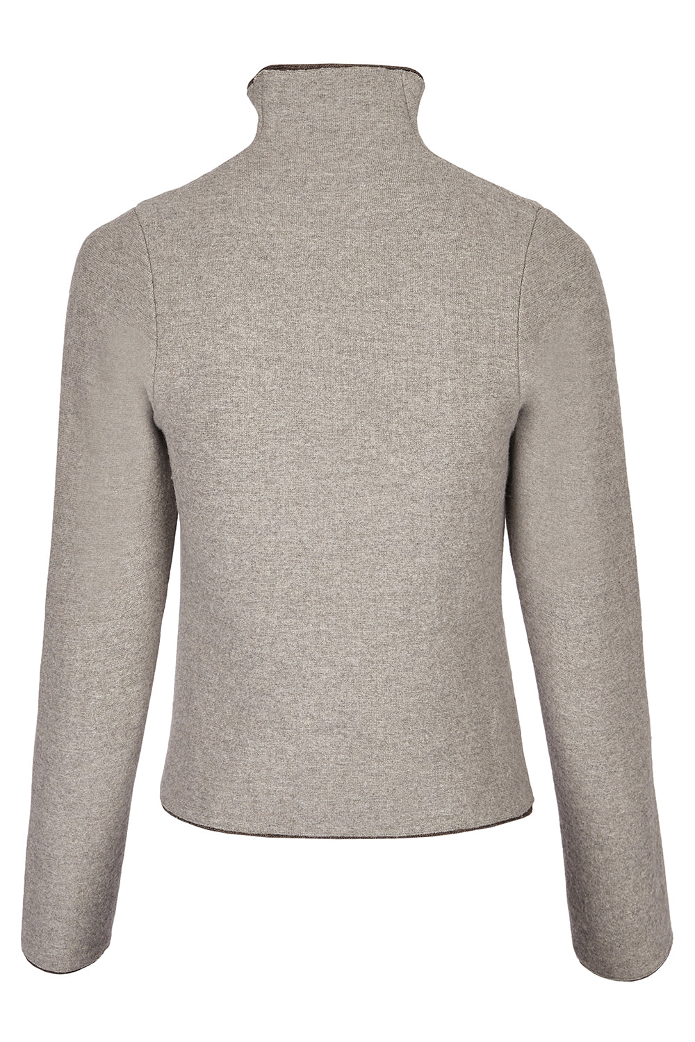 Stapf Damen Trachtenjacke DORIKA – 100% Schurwolle, tailierte Strickjacke, nachhaltig – Beige – 23924801 - 816