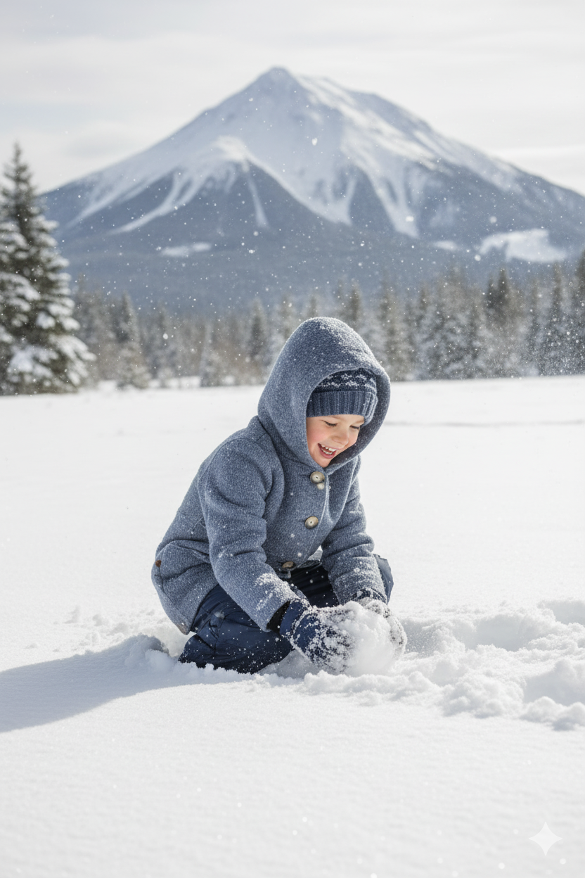 Kinder Mantel Mutmalspitze