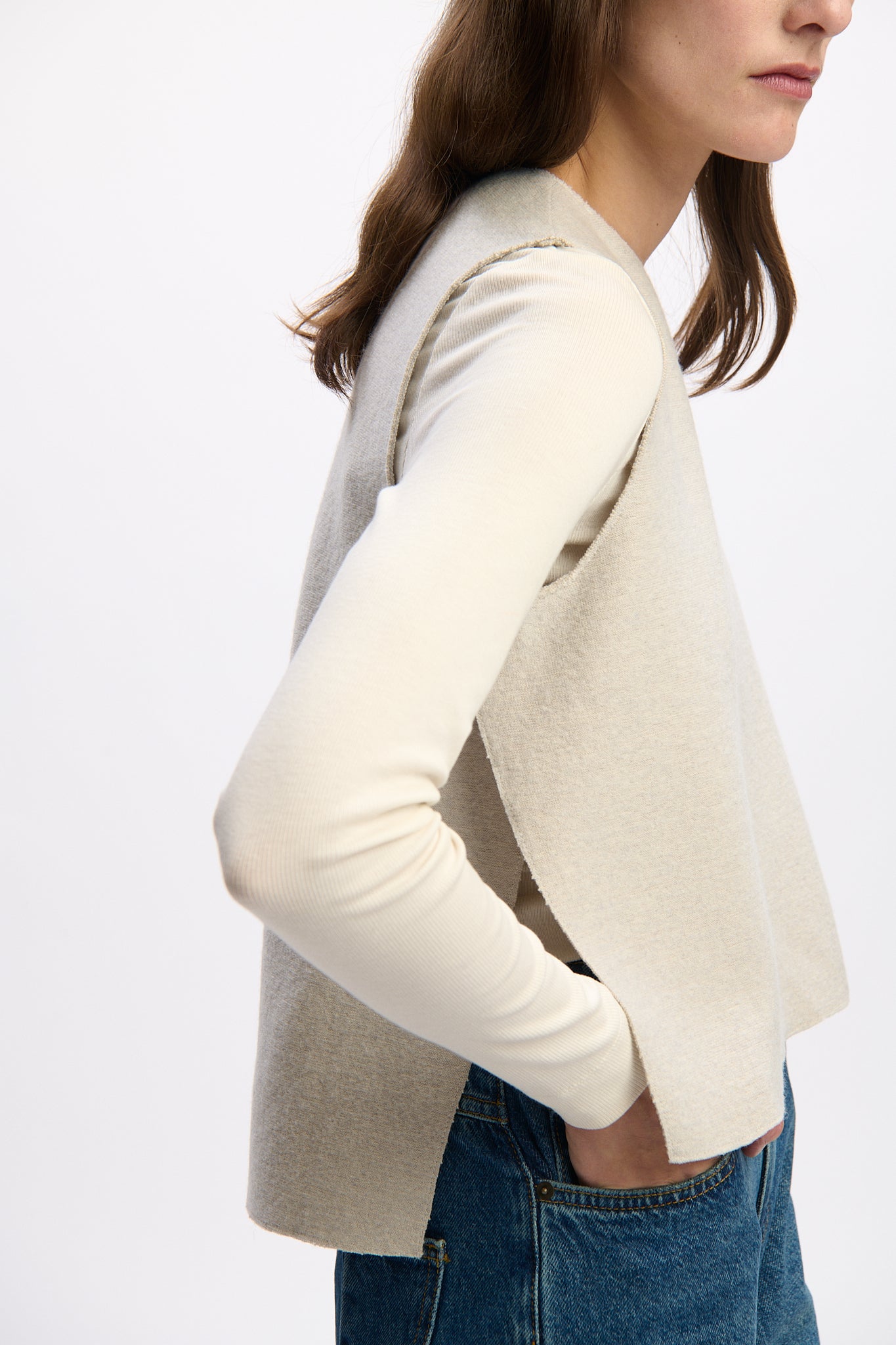 Women's Sleeveless Sweater Katharina