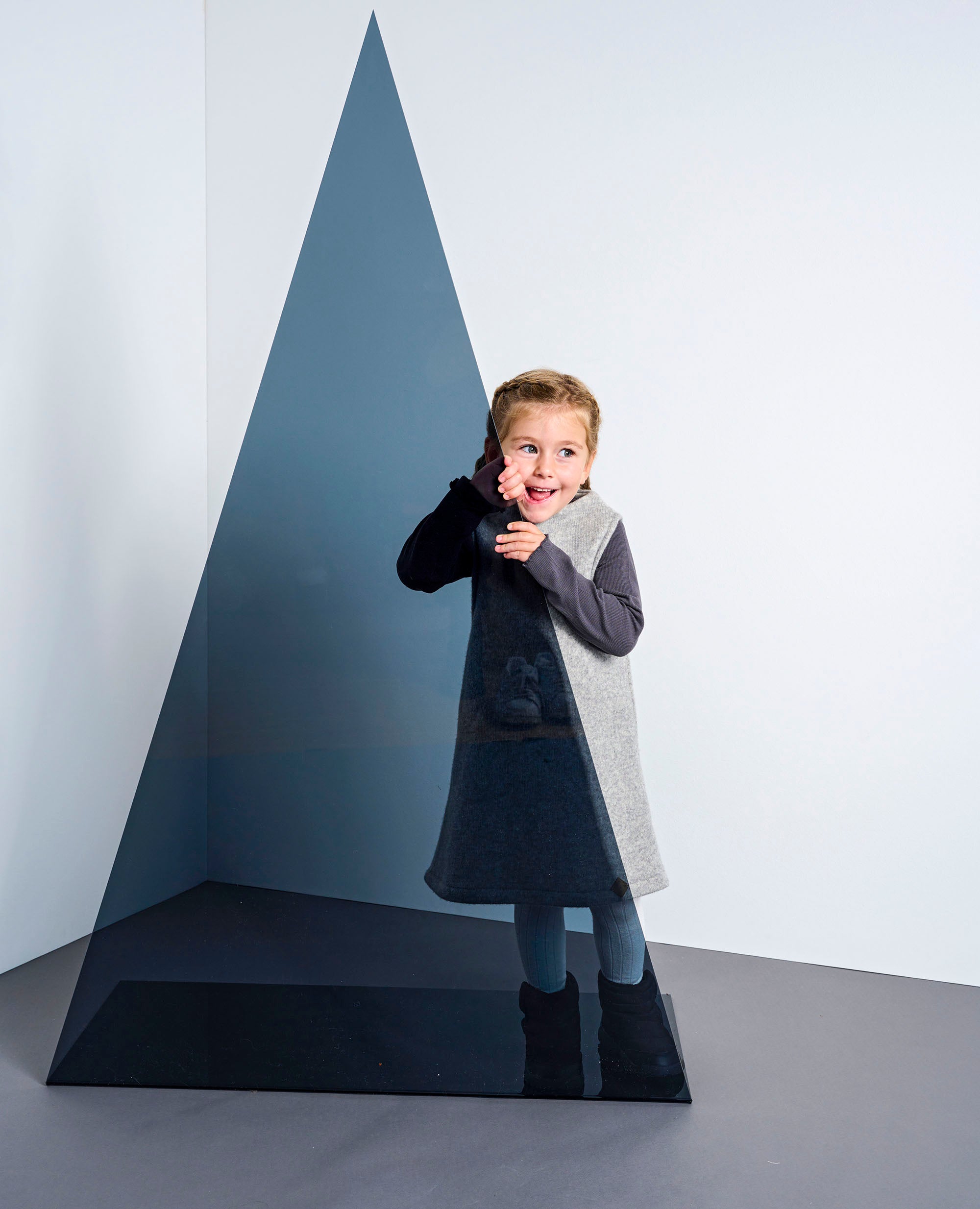 Kinder Kleid Bärenkopf