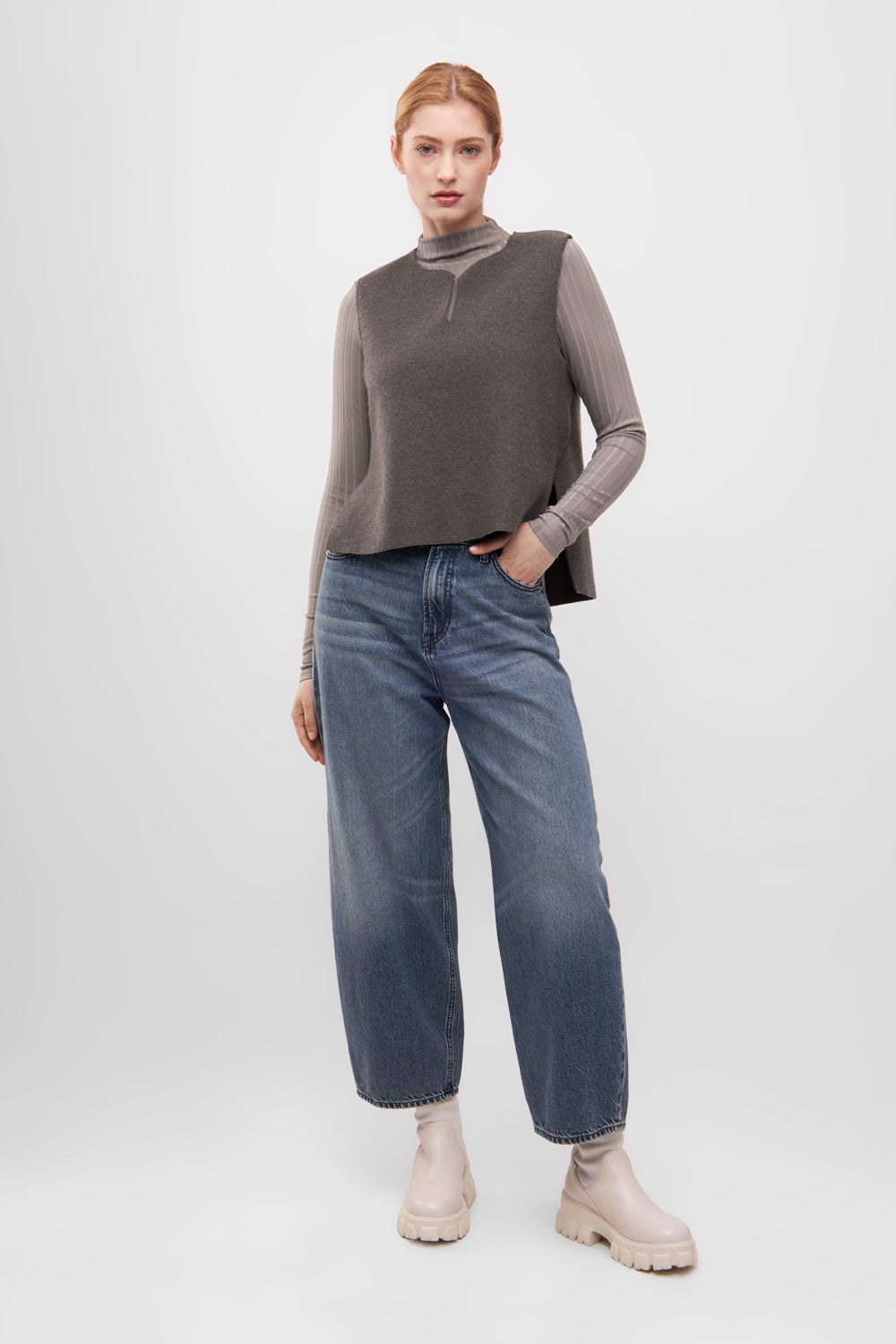 Women's Sleeveless Sweater Katharina