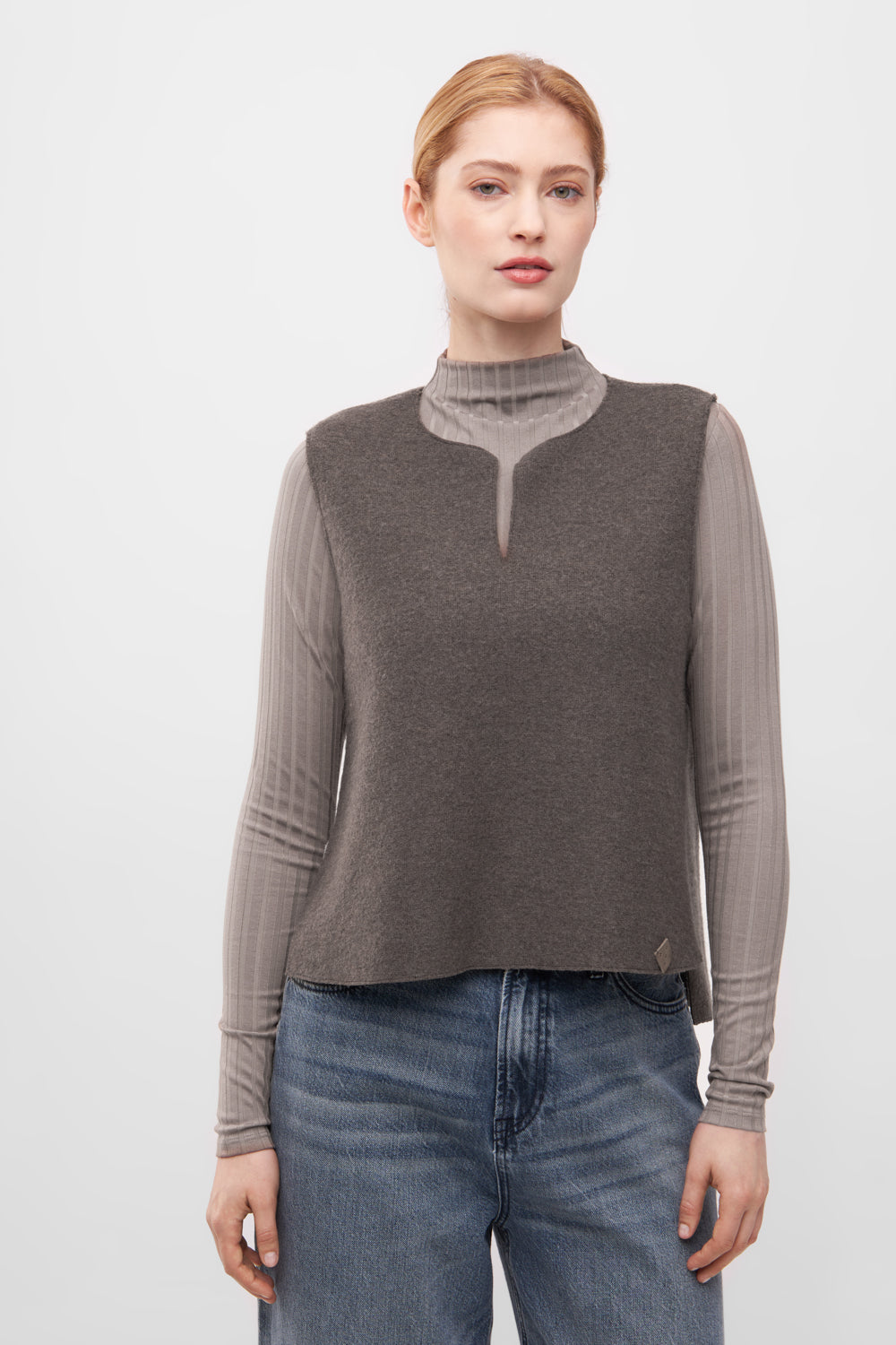 Women's Sleeveless Sweater Katharina