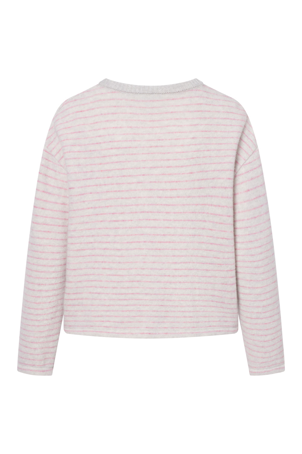 Women Pullover - Nea-50763500-1604 - white - 50% cotton & 50% lambswool - naturally sustainable