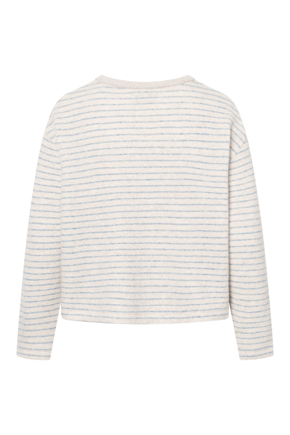 Women Pullover - Nea-50763500-1604 - white - 50% cotton & 50% lambswool - naturally sustainable