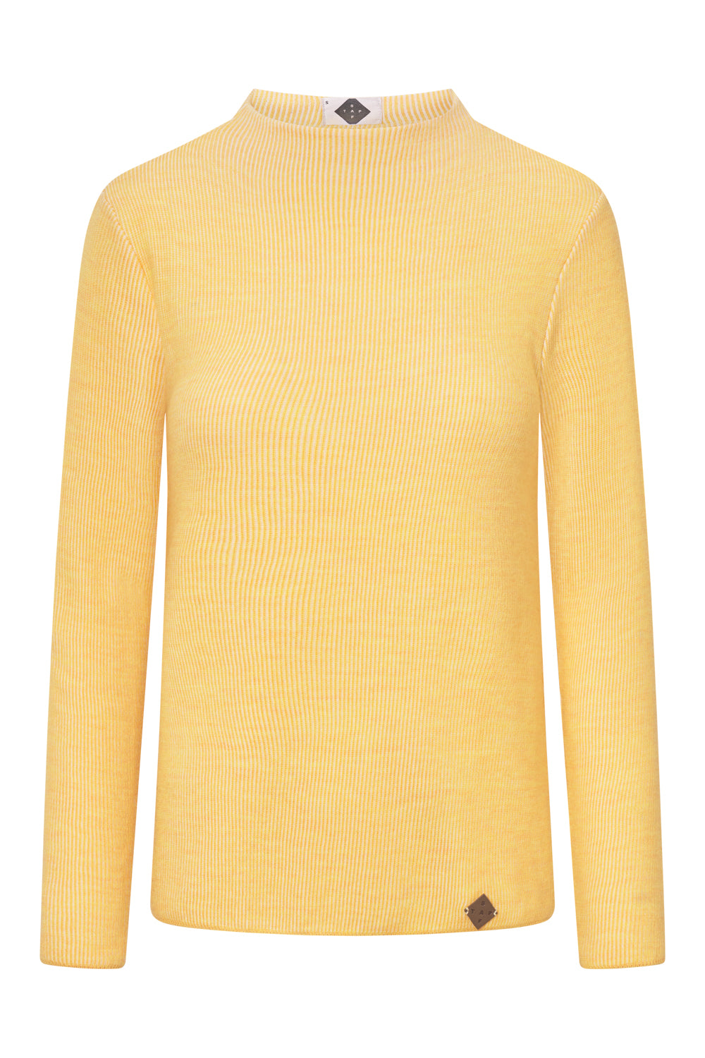 Women Pullover - Neeke-88764904- 315 - Lambswool, Organic Cotton - Naturally Sustainable - Yellow