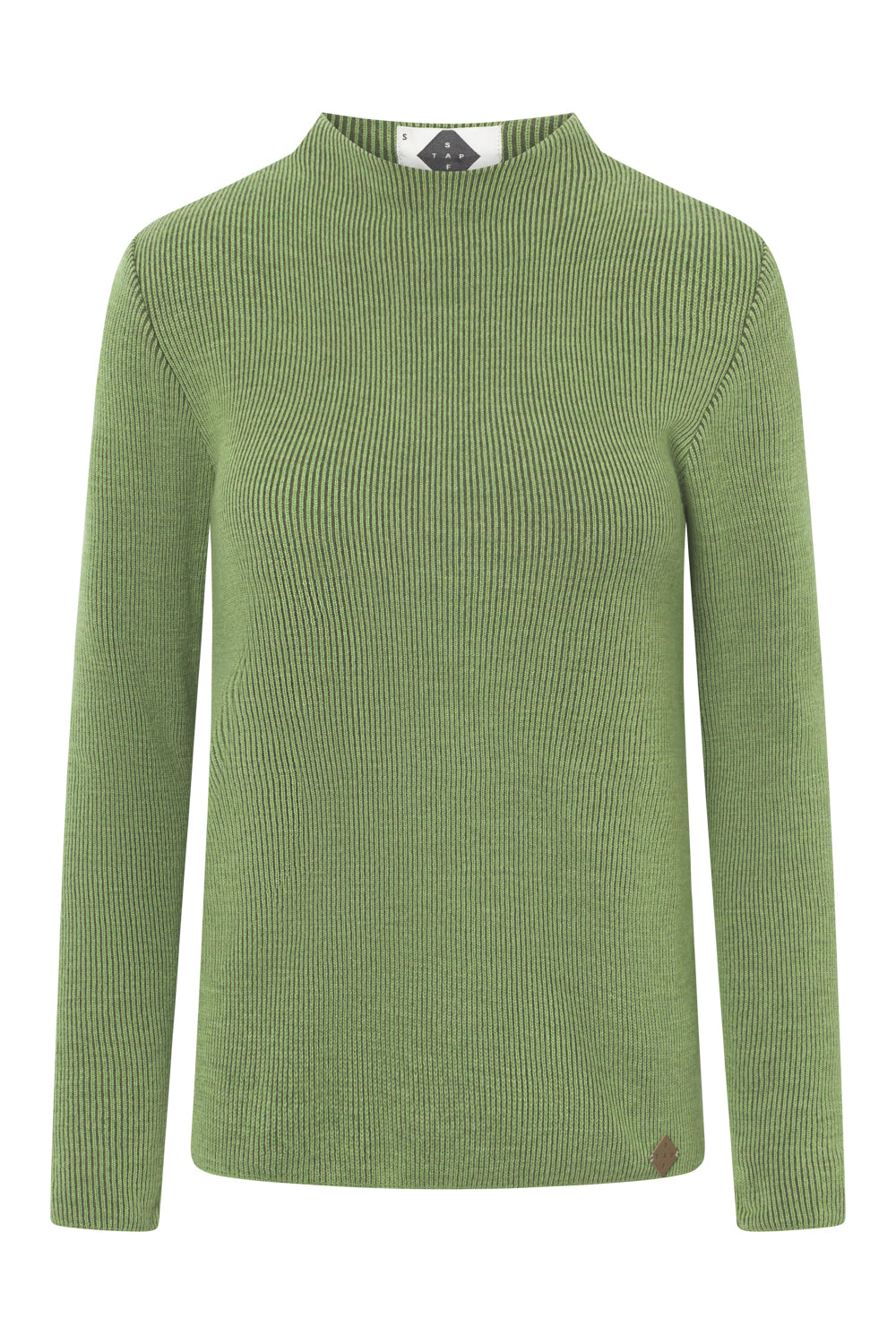 Women Pullover - Neeke-88764904- 777 - Lambswool, Organic Cotton - Naturally Sustainable - Green