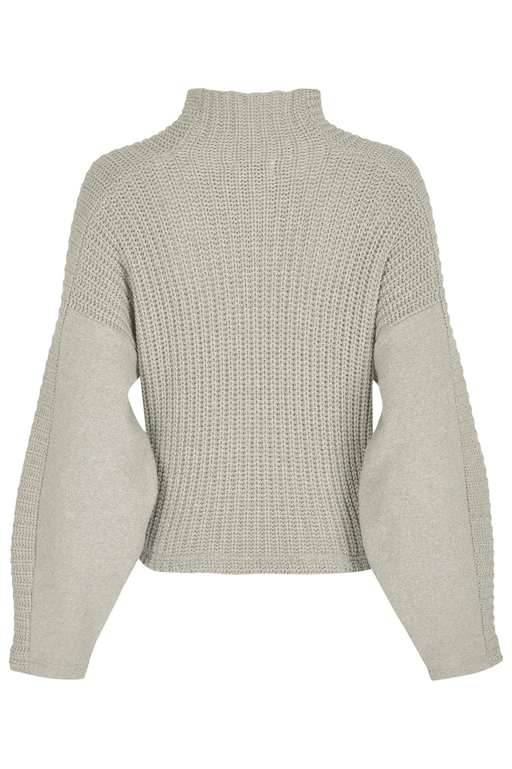 Womens Knit Pullover Nikolina - 50% merino wool & 50% cotton , naturally sustainable, Comfy and warm Pullover - - Creme- 30764600 - 111