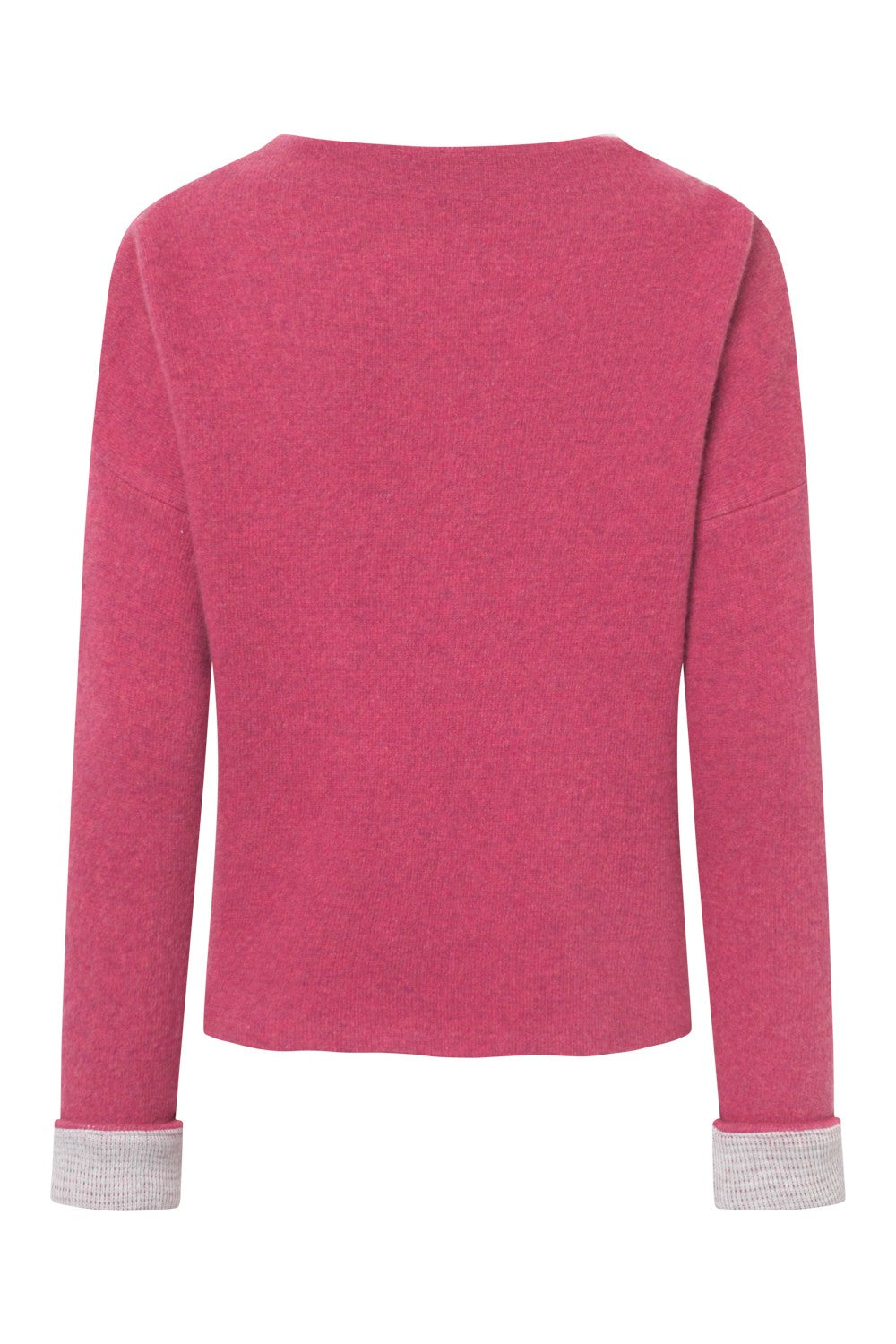 Damen Pullover – Boxy Fit, Doubleface-Walk aus 50% Lammwolle & 50% GOTS-zertifizierter Baumwolle88760300-401